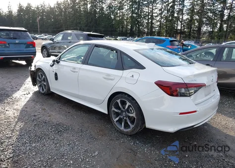 2025 Honda Civic Hybrid Sport/Sport Touring z USA, uszkodzony, nr VIN 2HGFE4F83SH350903